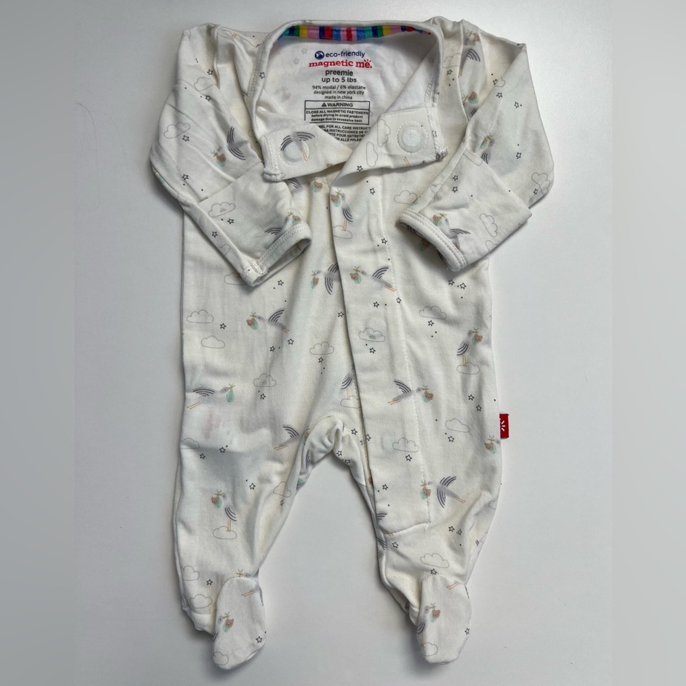Magnetic Me Preemie Baby One Piece - Picture 6 of 9